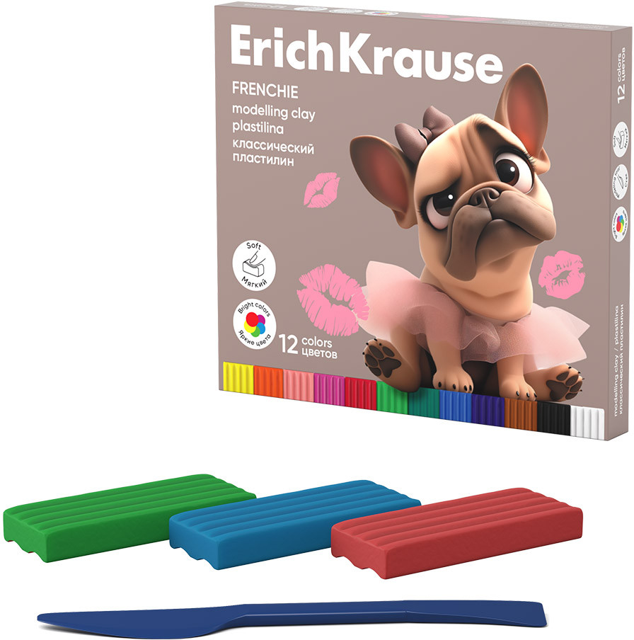 Пластилин классический | Frenchie | Erich Krause