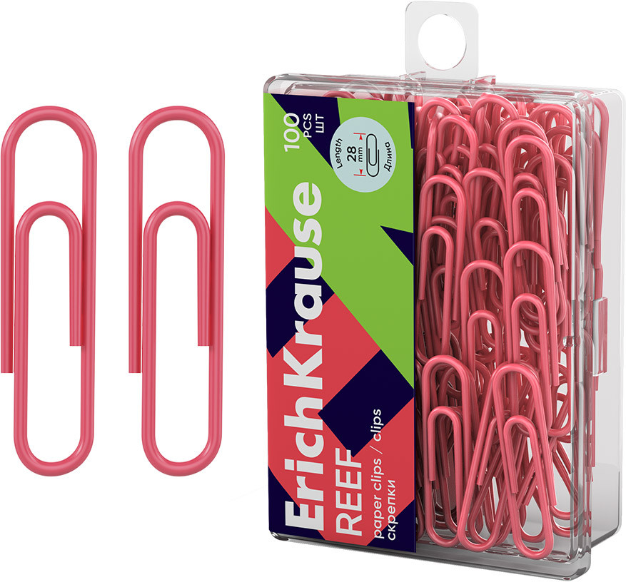 Скрепки металлические | Reef | Erich Krause