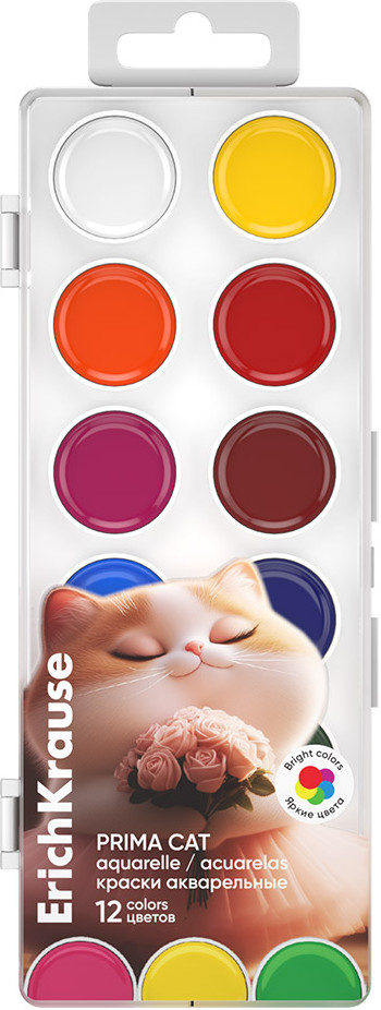Краски акварельные | Prima Cat | Erich Krause