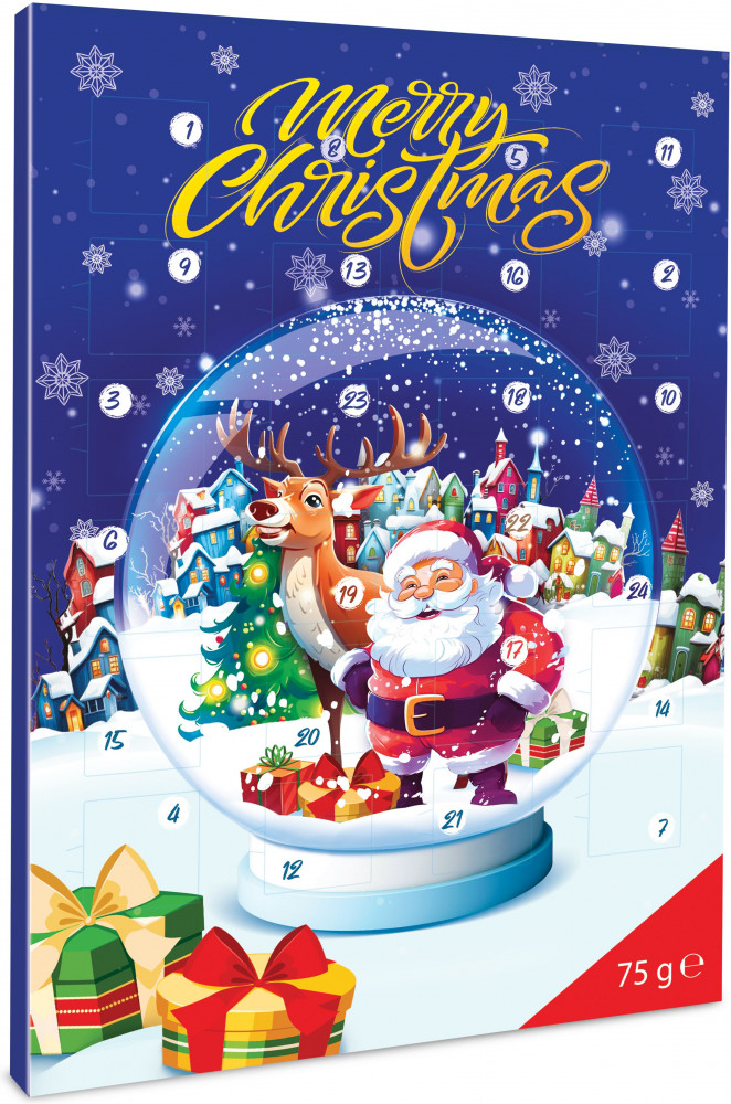 Адвент-календарь с молочным шоколадом | Baron