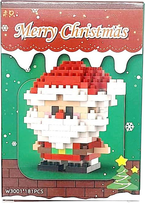 Новогоднее лего «Санта Клаус»