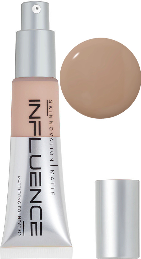 Матирующая тональная основа для лица «Beauty Skinnovation Matte», оттенок 04 Medium | Influence Beauty