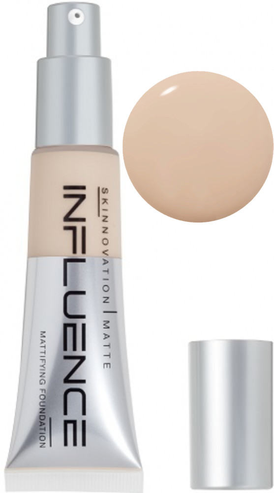 Матирующая тональная основа для лица «Beauty Skinnovation Matte», оттенок 01 Ultra Light | Influence Beauty