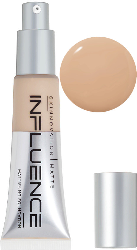 Матирующая тональная основа для лица «Beauty Skinnovation Matte», оттенок 02 Light | Influence Beauty