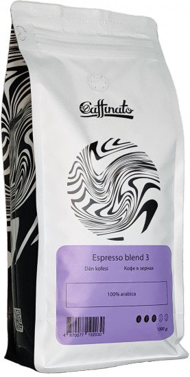 Кофе свежеобжаренный в зернах Espresso blend №3