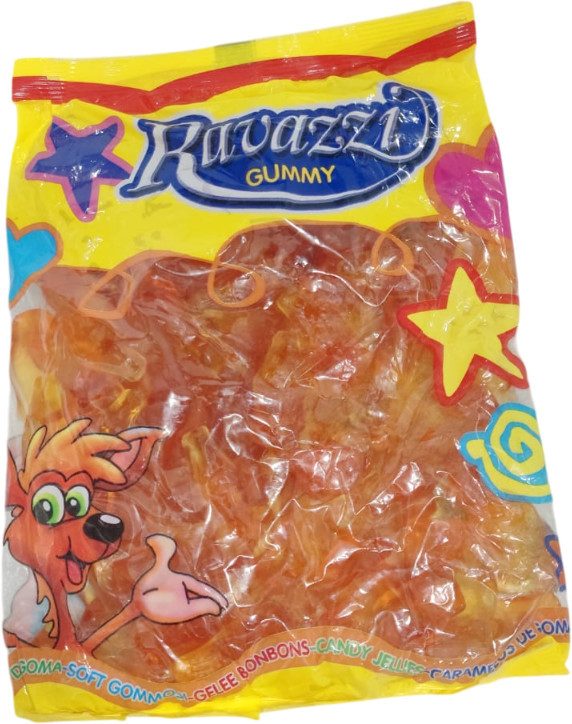 Мармелад в форме бутылочек со вкусом апельсина «Spritz» | Ravazzi Gummy