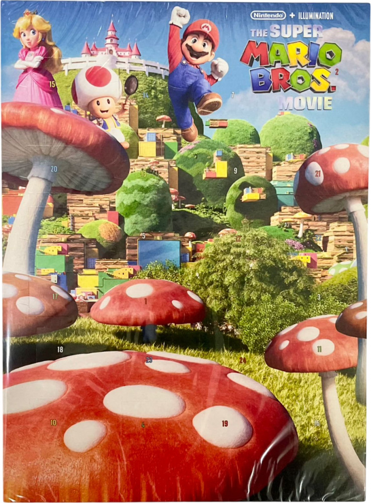 Рождественский календарь с шоколадом «Super Mario»