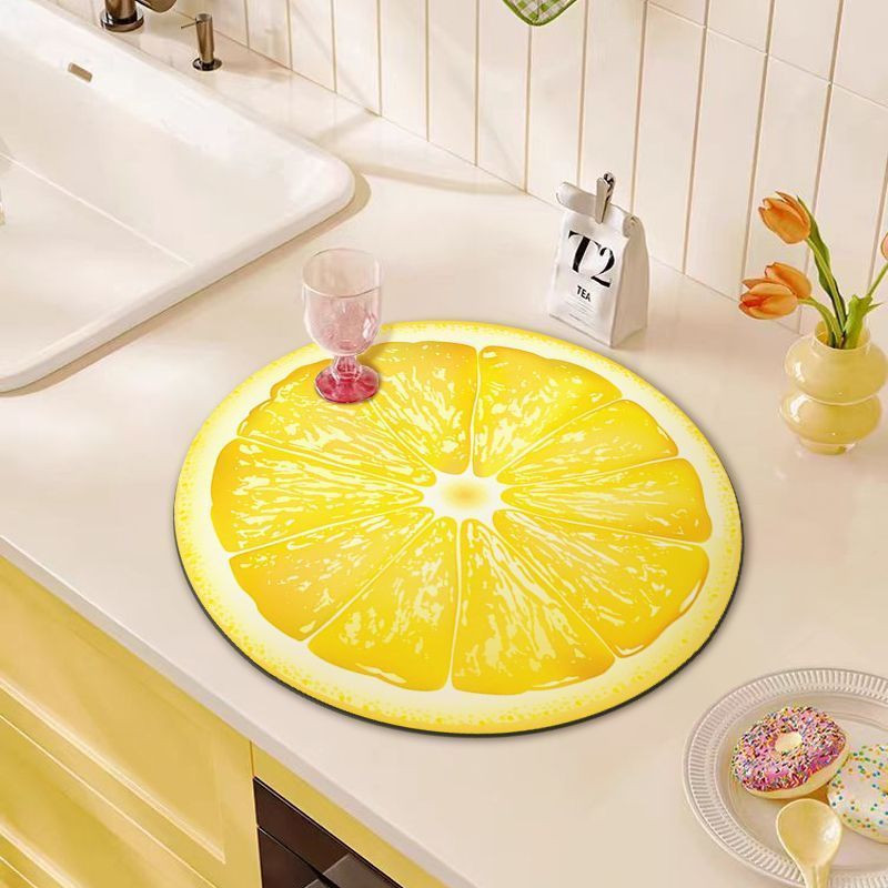 Коврик для сушки посуды «Лимон»