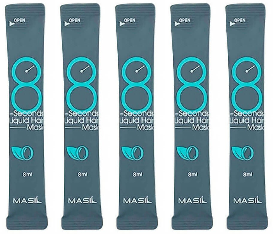 Экспресс-маска для объема волос «8 Seconds Liquid Hair Mask Stick Pouch» | Masil