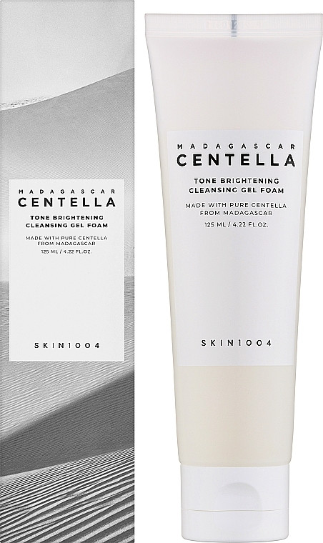 Осветляющая гель-пенка для лица «Tone Brightening Cleansing Gel Foam» | Skin1004