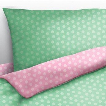 Комплект постельного белья «Сладкая мята» (арт. 11772, 1,5-спальный, бязь, 2 наволочки 70х70) | Wenge Uno