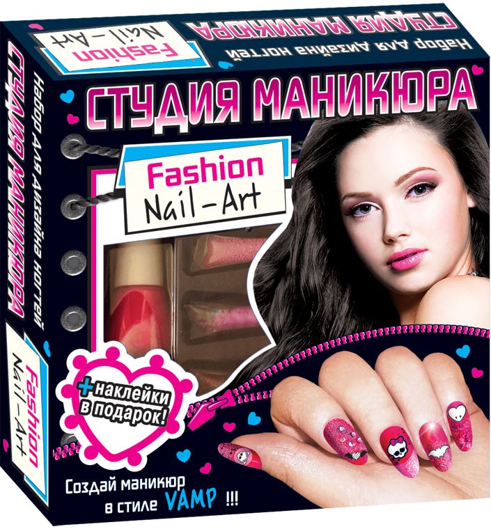 Набор для дизайна ногтей «Стиль Вамп» | Студия маникюра | Ranok Creative