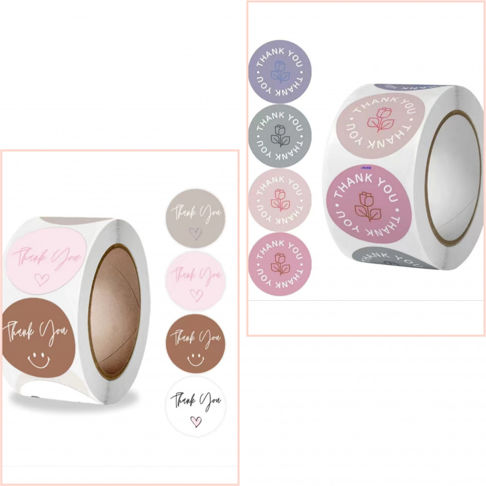 Набор наклеек «Thank you»