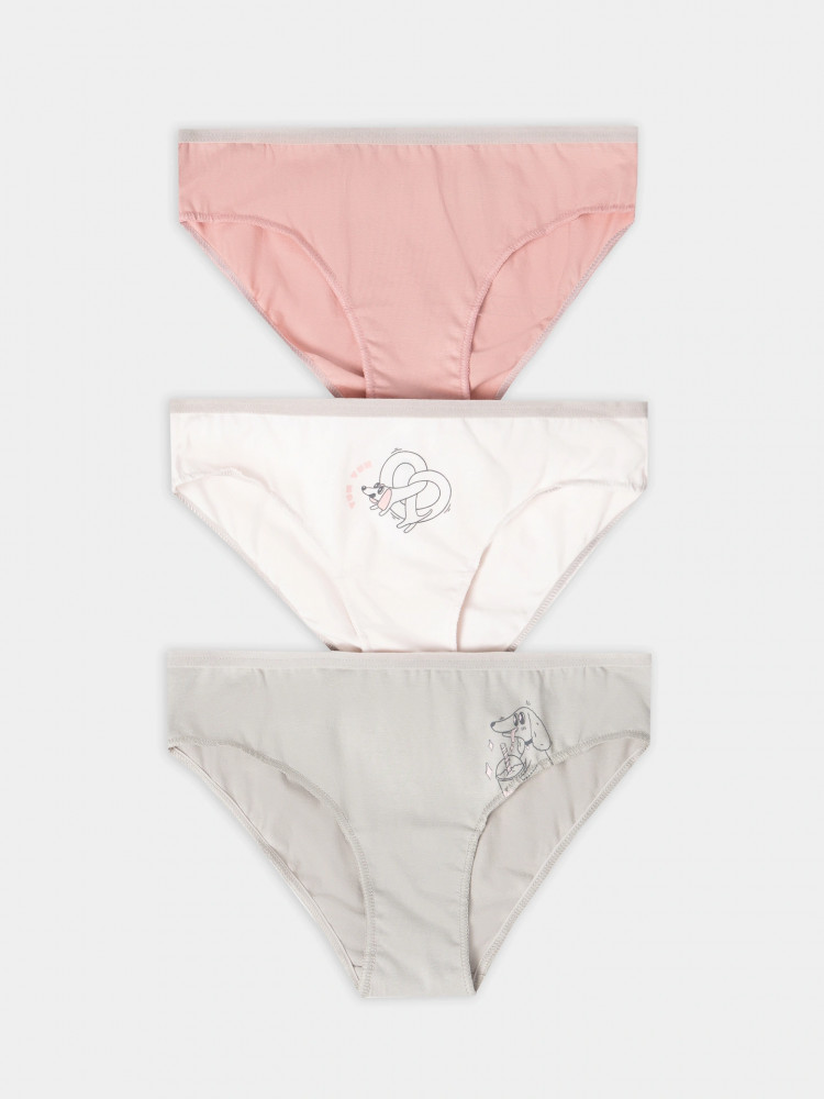 Трусы-слип для девочек комплект | Mark Formelle