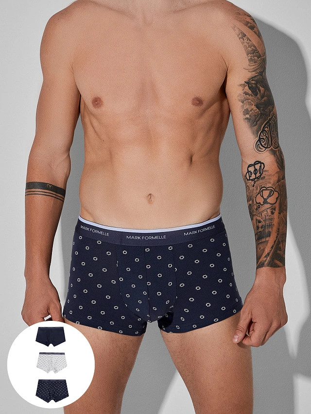 Трусы-боксеры мужские комплект | Mark Formelle