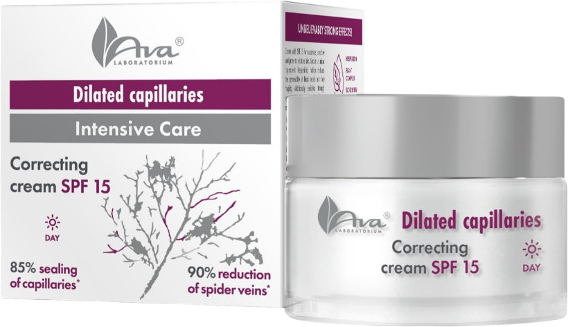 Крем для лица от купероза восстанавливающий «Dilated Capillaries Intensive Care Correcting Cream» SPF15 | AVA Laboratorium