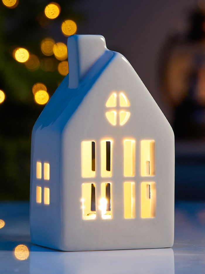 Фигура светодиодная «Дом с трубой» | Luazon Lighting