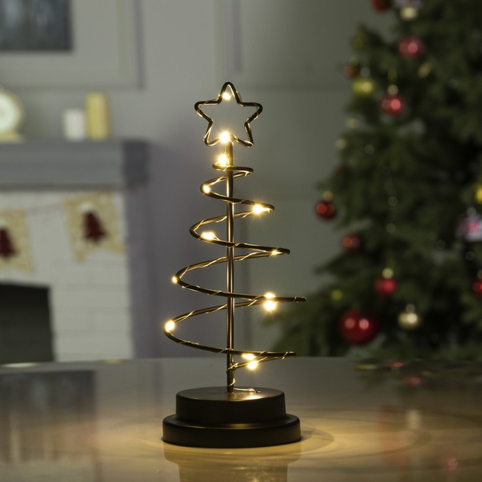 Фигура светодиодная «Ёлка чёрная» | Luazon Lighting