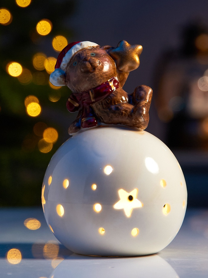 Фигура светодиодная «Медвежонок на шаре» | Luazon Lighting