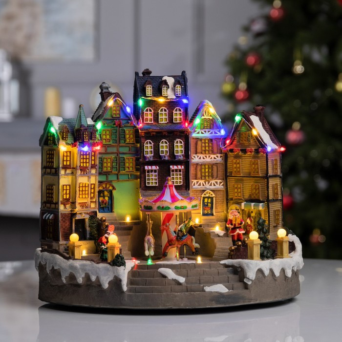 Фигура светодиодная «Новогодняя площадь» | Luazon Lighting