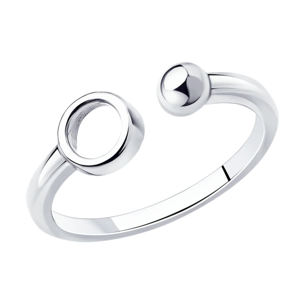 Кольцо из серебра | SKLV | SOKOLOV