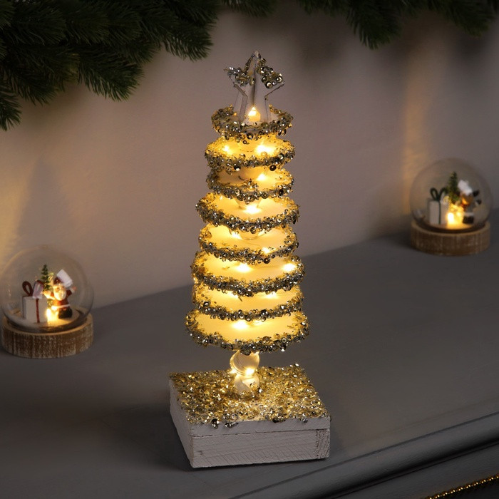 Фигура деревянная «Ёлочка» | Luazon Lighting