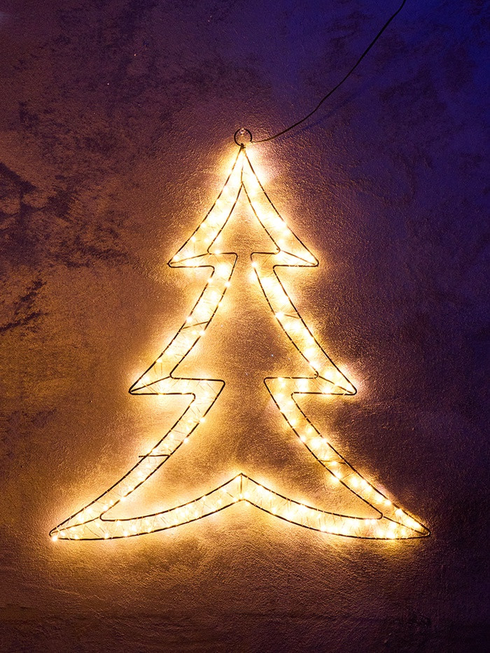 Фигура подвесная световая «Елочка» | Luazon Lighting