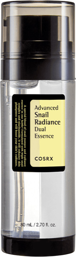 Двойная эссенция для сияния кожи лица с муцином улитки «Advanced Snail Radiance Dual Essence» | CosRX