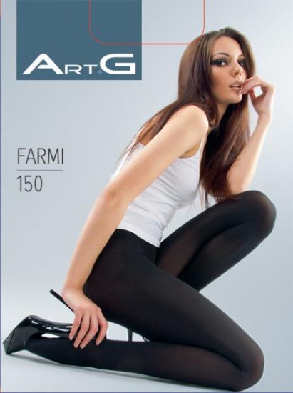 Колготки из микрофибры «Farmi» (nero, 150 den)