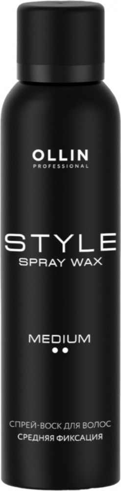 Спрей-воск для волос «Style Spray Wax Medium» | Ollin Professional
