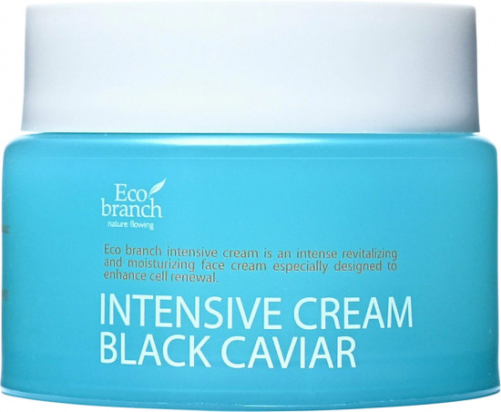Крем для лица с экстрактом черной икры омолаживающий «Intensive Cream Black Caviar»