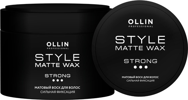 Матовый воск для волос «Style Matte Wax» | Ollin Professional