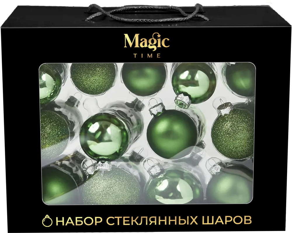 Набор шаров ёлочных | Magic Time