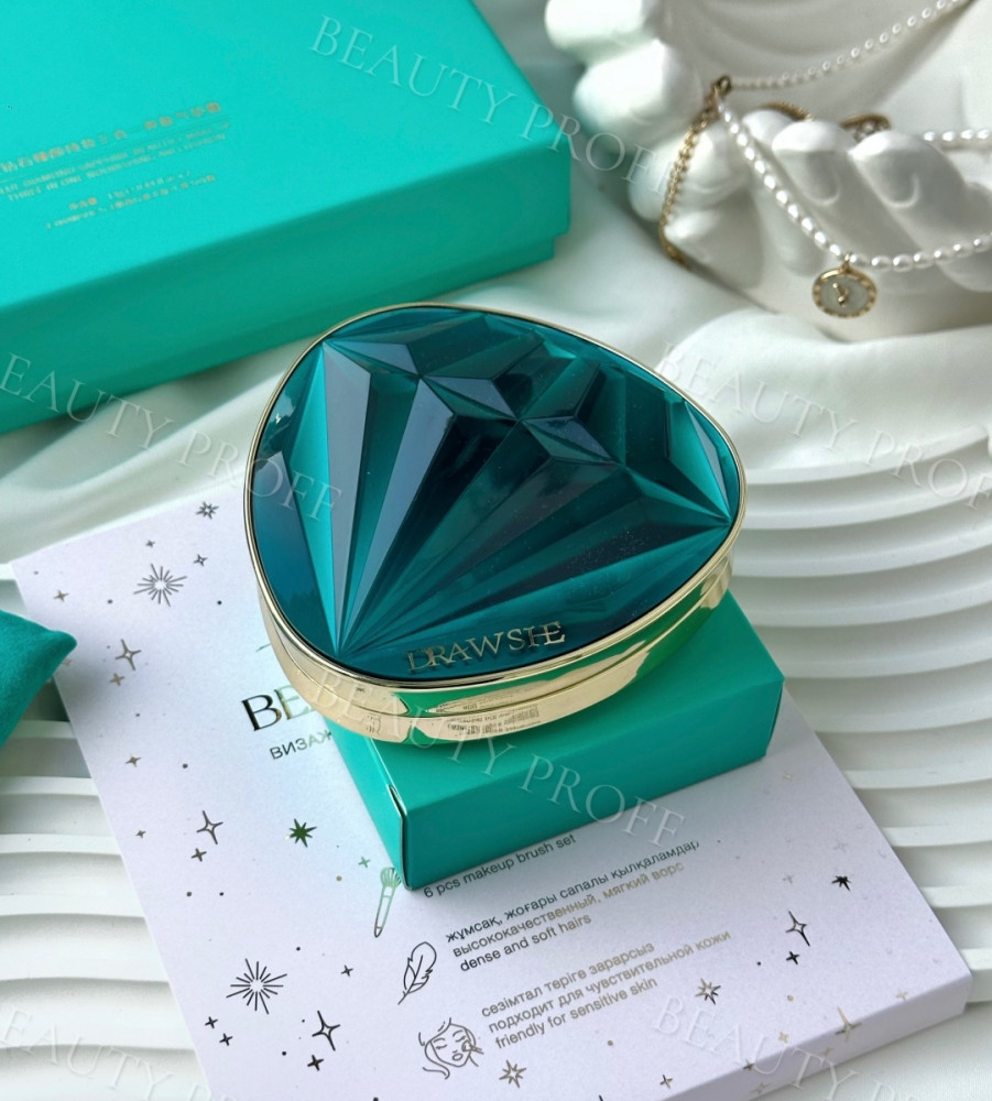 Кушон тональный «Blue Diamond Sapphire Beautify Make Up», оттенок Бежево-розовый