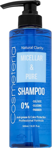 Мицеллярный шампунь с экстрактами трав «Micellar & Pure Shampoo Anti-Grease & Color Protection»