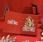 Адвент календарь с украшениями