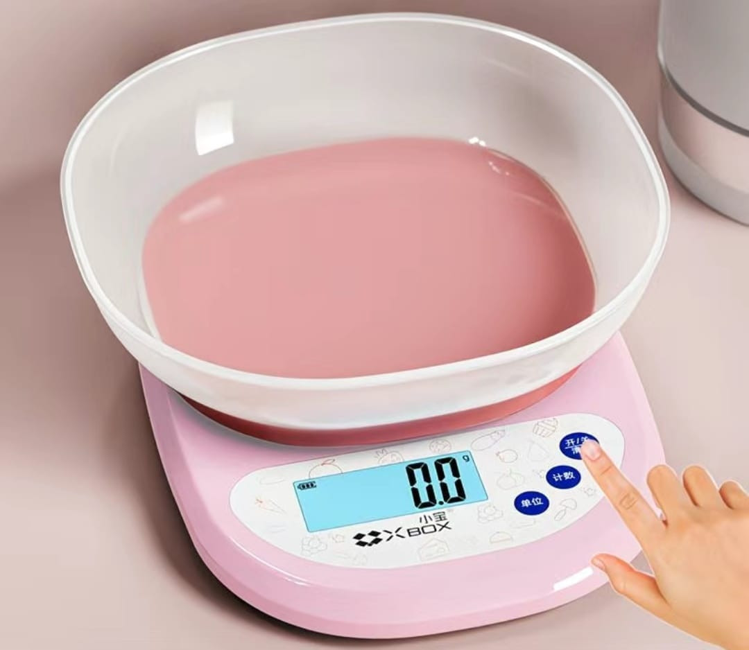 Электронные кухонные весы с чашей