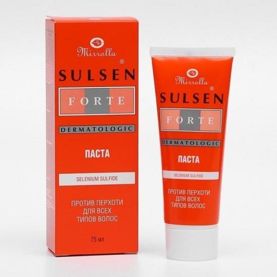 Паста для волос против перхоти «Сульсен форте»