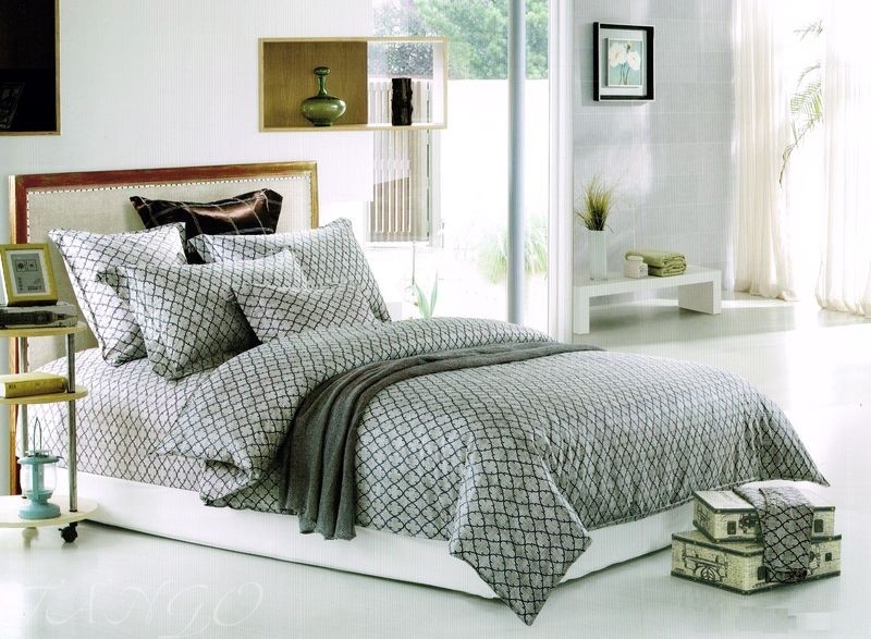 Комплект постельного белья «Tango» (арт. ts03-712, евро, сатин, 2 наволочки 50х70) | ТекстильГрупп