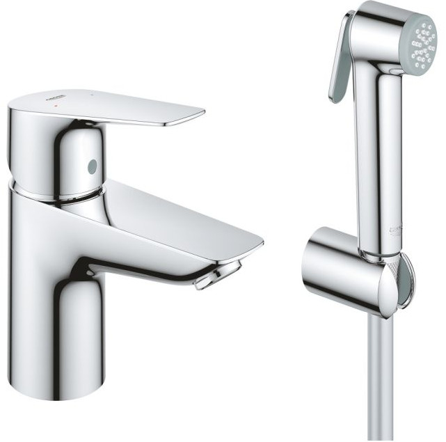 Смеситель с гигиеническим душем | Bau Edge | Grohe
