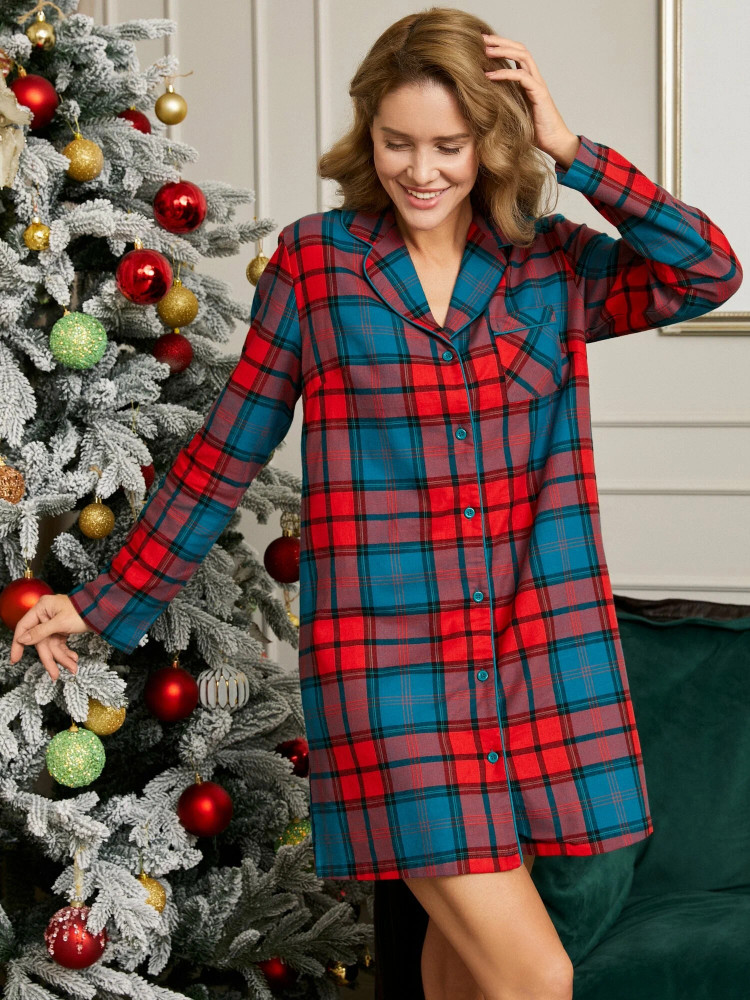 Халат женский «Merry Christmas» | Saint-Moritz | Mia Cara