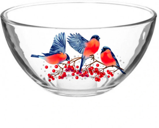 Салатник «Снегири»