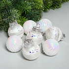 белый/серебро