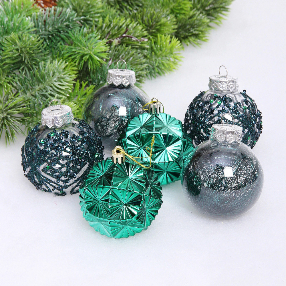 Набор шаров «Зимний этюд» | Серпантин