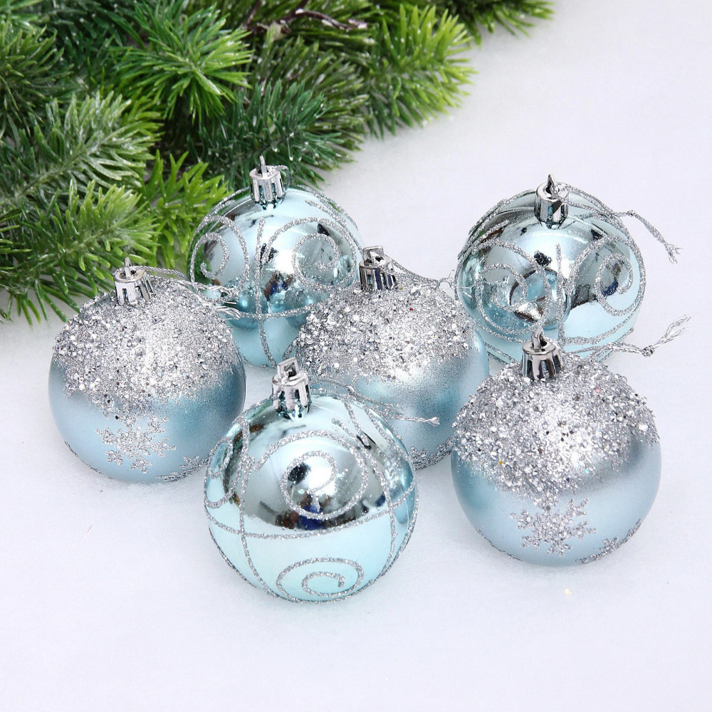 Набор шаров «Снежный трепет» | Серпантин