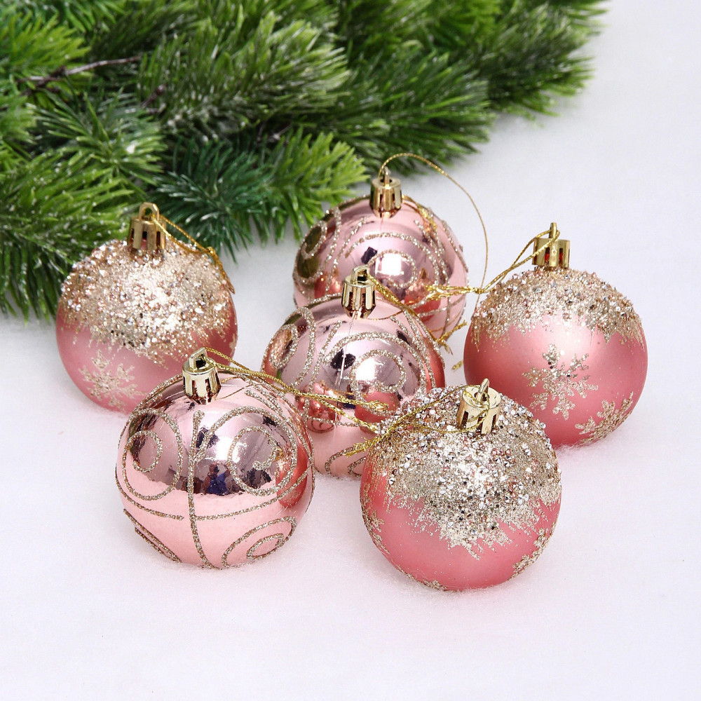 Набор шаров «Снежный трепет» | Серпантин