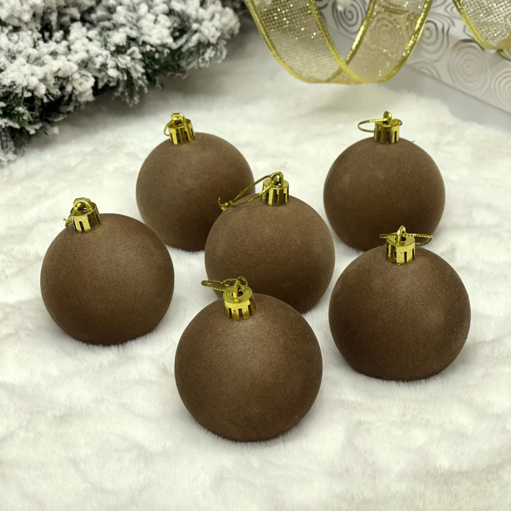 Набор шаров «Нежный бархат» | Серпантин