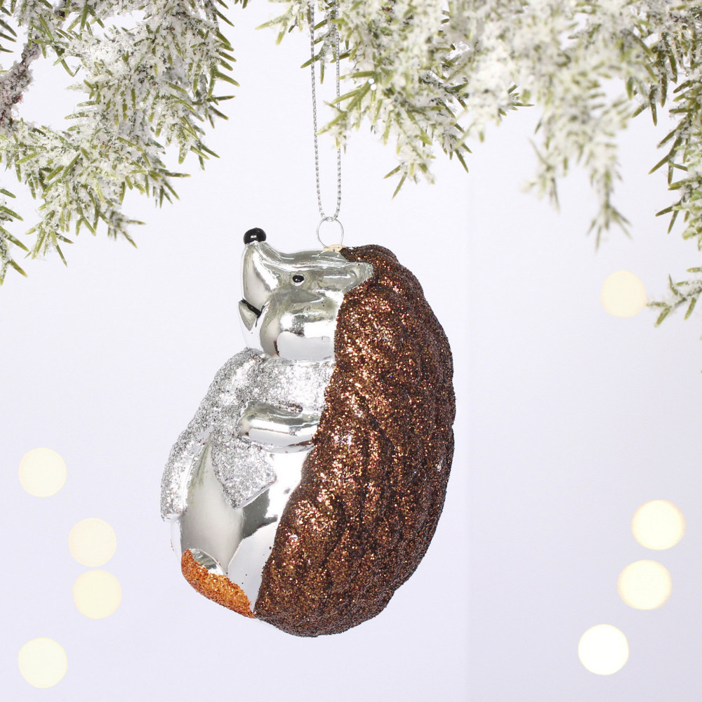 Игрушка елочная «Весёлый ёжик» | Серпантин