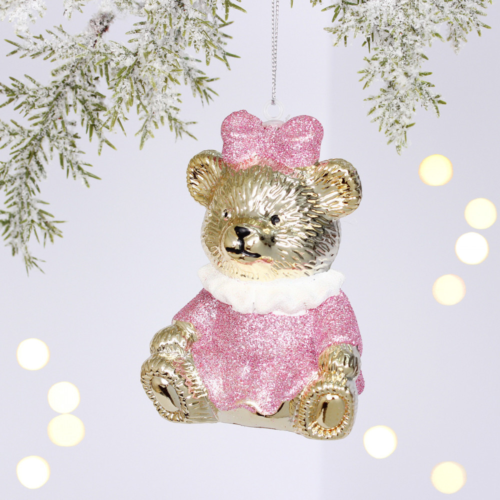 Игрушка елочная «Милая медведица» | Серпантин