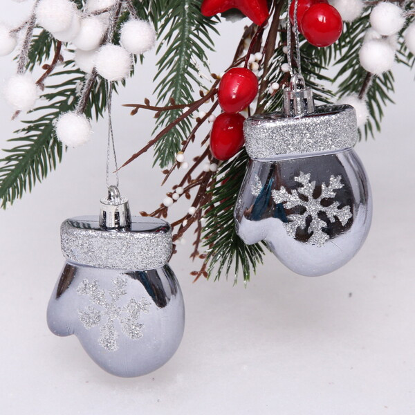 Набор игрушек елочных «Волшебные варежки» | Серпантин